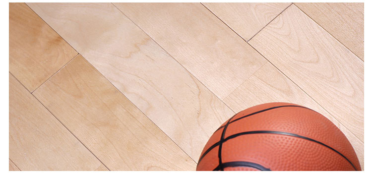 上海企口籃球場地板安裝